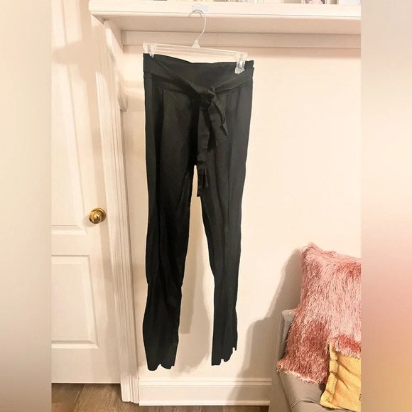 FINAL PRICE Anthropologie Eleveneses Black Slacks - Picture 1 of 7